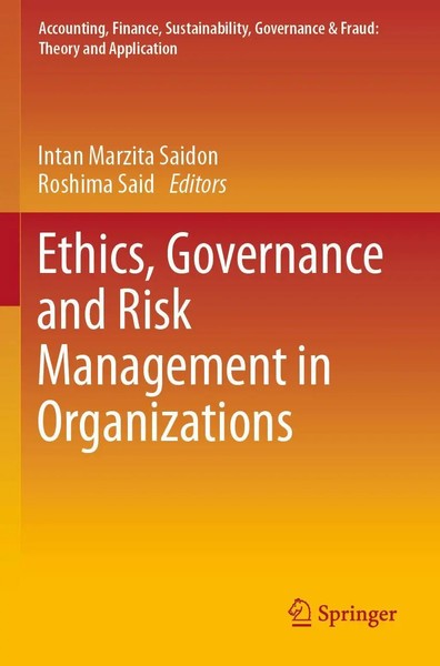 Ethics, Governance And Risk Management In Organizations Saidon (U. A.) Buch Xx-image