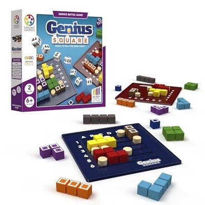 SmartGames - Puzzle Games The Genius Square /Boardgames - Toys - F59z