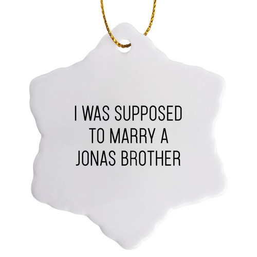 3dRose, dovevo sposare un fratello Jonas, ornamento - Foto 1 di 21