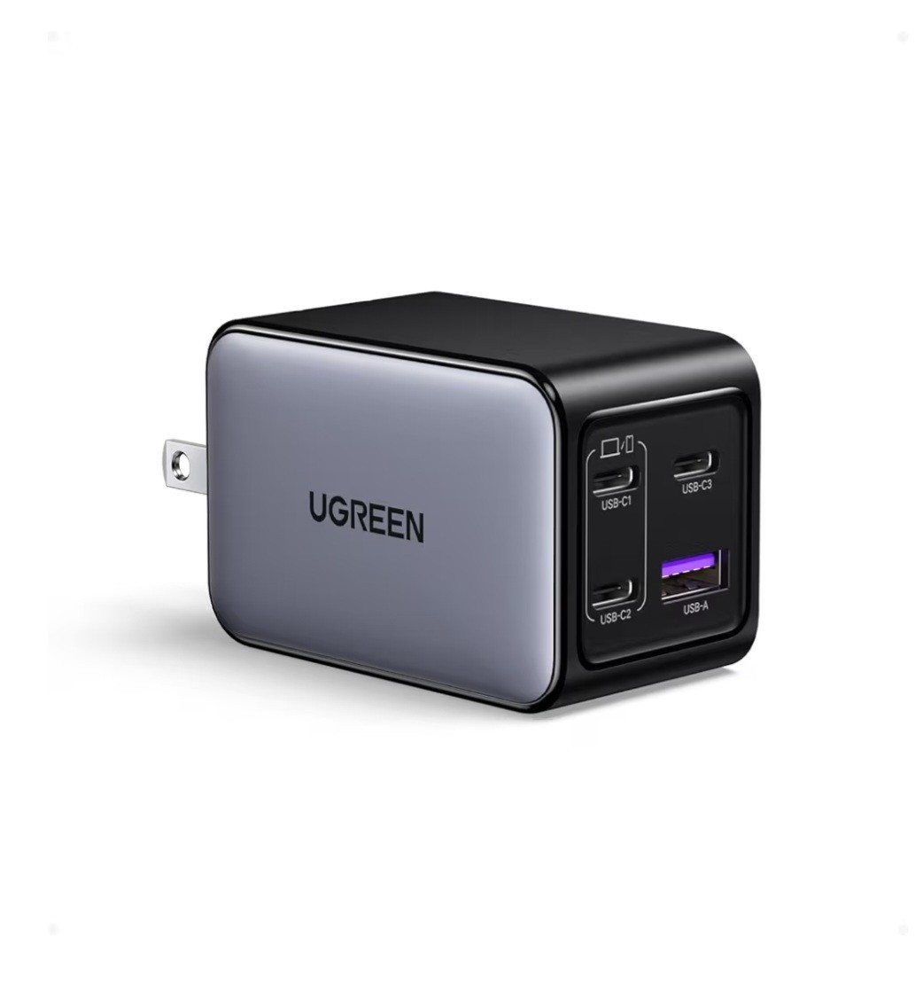 UGREEN Nexode 65W GaN 4-Port USB-C Wall Fast Charger iPhone/ Android Compatible