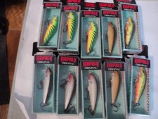 10 -RAPALA F-5 STICKBAITS NIP (MIXED COLORS)