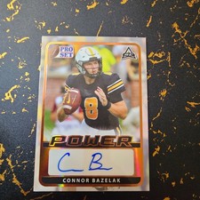 2021 Leaf Pro Set Power - Football - Connor Bazelak - AUTO