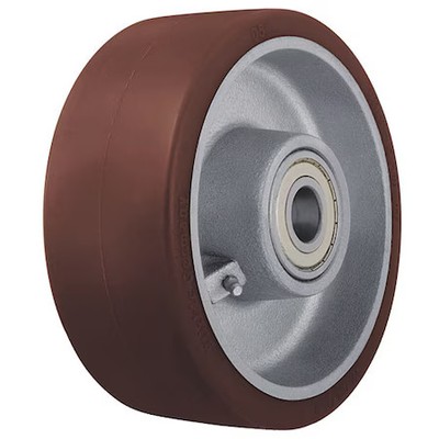 Zoro Select Gb 202/25K-Bb0.75 Caster Wheel, 3520 Lb. Load, Brown Wheel,  Gb