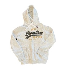 SUPERDRY Women's Vintage Logo Sparkle Chenille Hoodie G20512TR  US 10