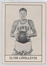1961-62 Essex Meats St Louis Hawks Clyde Lovellette HOF 2n4