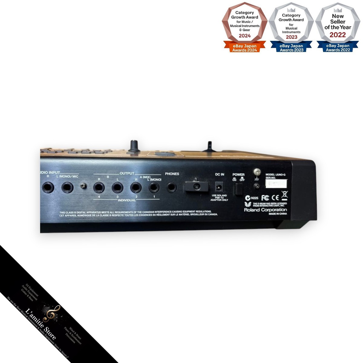 Roland JUNO-G 61-key Workstation Keyboard Synthesizer JUNOG 128