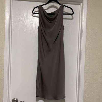 Cowl Neck Sleeveless Cocktail Dress United Colors of Benetton Made in Italy