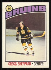 1976-77 O-Pee-Chee #155 Gregg Sheppard