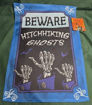 NEW Hitchhiking Ghosts Garden Yard Flag 18'' Haunted Mansion