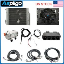 12V Electric Cool&Heat Universal Underdash Air Conditioner DC Auto Car A/C Kit