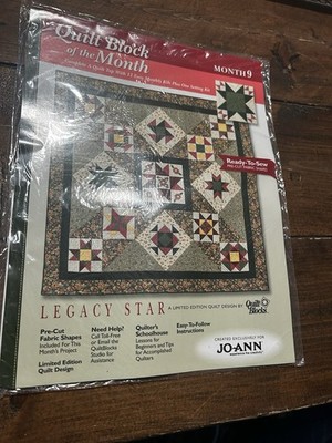 Quilt Block of the Month 9 Legacy Star Twinkling Star
