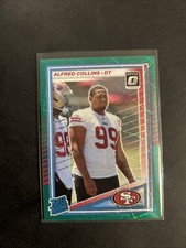 2025 Panini Donruss Optic Alfred Collins Green Velocity Rookie SSP RC 49ers Rare