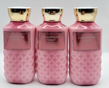 Bath and Body Works Champagne Toast Body Lotion 8 Oz 24 Hour Moisture Set of 3