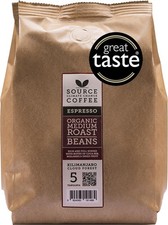 Whole Coffee Beans - Organic, Award Winning Dark Roast by Source Climate Change