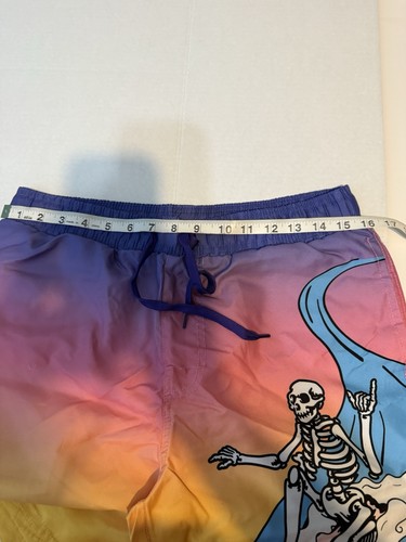 Chemistry Colorful Skeleton Swim Trunks SPF 50 - Size M (NWT) - Picture 3 of 8