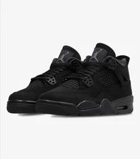 Air Jordan 4 Retro 2025 Black Cat Light Graphite New size7-13