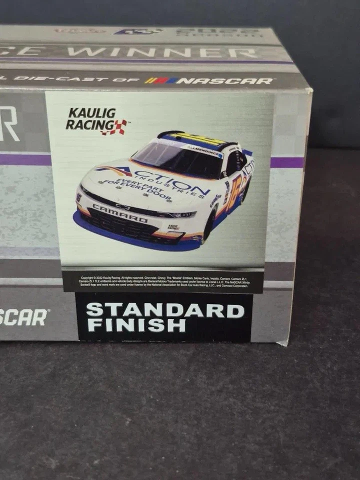 罕见 2022 AJ Allmendinger #16 Action Industries Talladega Win 1/24 压铸全新带盒 — 第 3/4 张图片