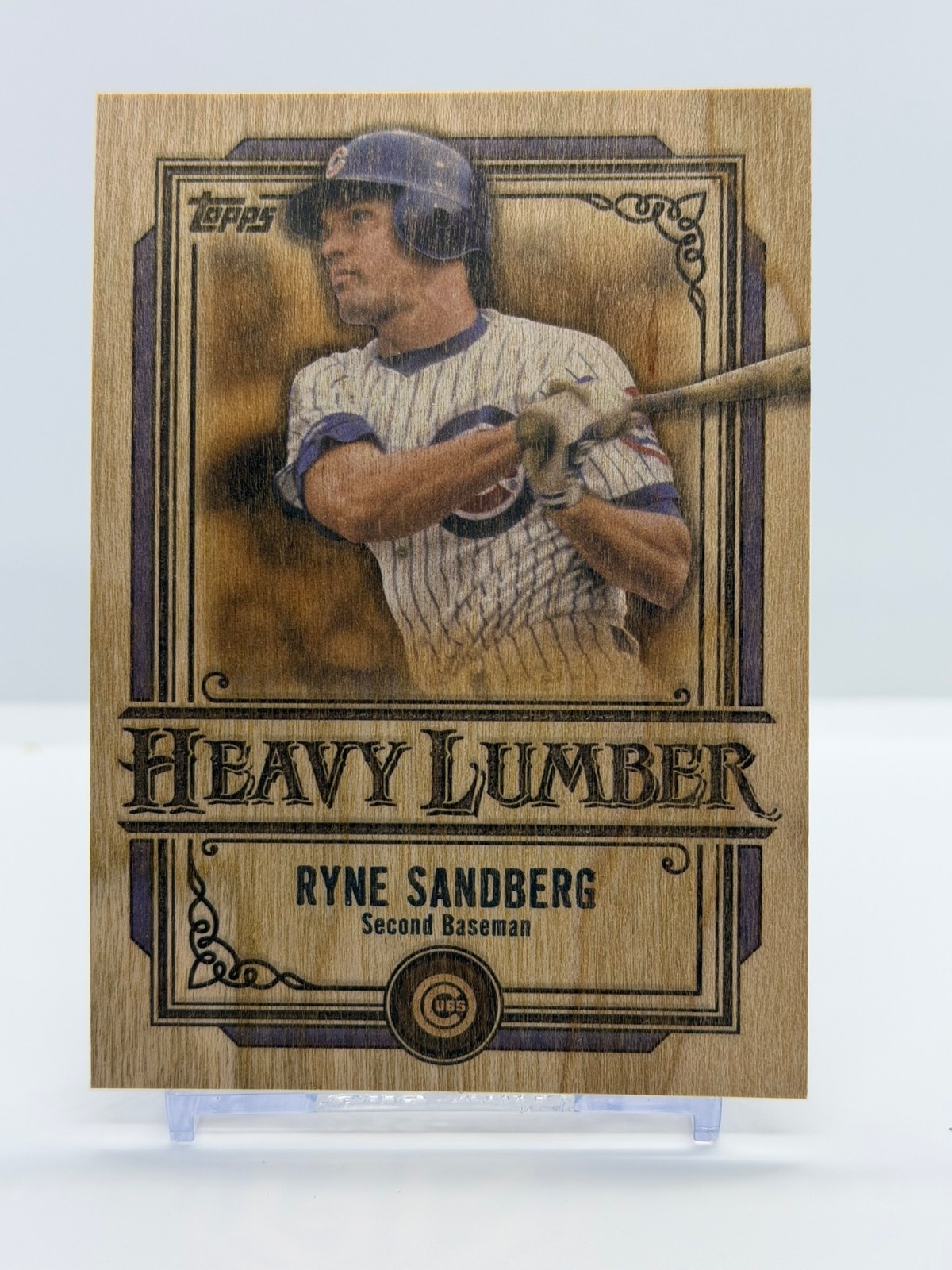 2025 Topps Update HL-51 Ryne Sandberg Heavy Lumber Chicago Cubs