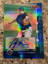 2005 Bowmans Best Philip Humber Rookie Auto Blue 299 Pitched Perfect Game