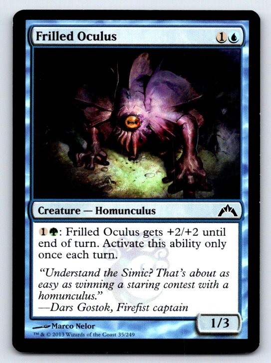 Frilled Oculus 35 Common Gatecrash Magic: The Gathering Lightly Played