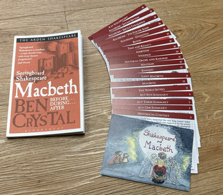 GCSE Macbeth Revision Flash Cards & Springboard Shakespeare Macbeth Guide