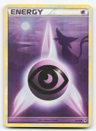 Psychic Energy 92/95 - MP Common Holofoil - Call of Legends