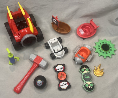 Ryan's World Mixed Toy Lot Vehicles Accessories Fidget Spinners & More