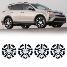 17 Inch 4pcs Wheels Rim Cover Hubcaps Fit For 2013-2018 Toyota Rav4