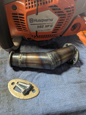 Muffler for Husqvarna Chainsaw 555xp 560xp 562xp Ported Dual Port Pipe Exhaust