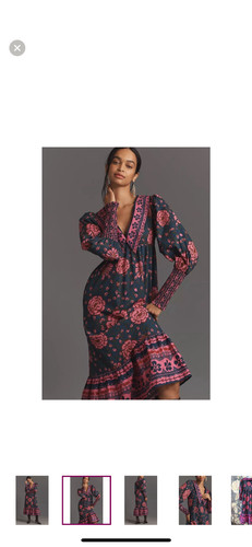 Farm Rio x Anthropologie Midi Dress