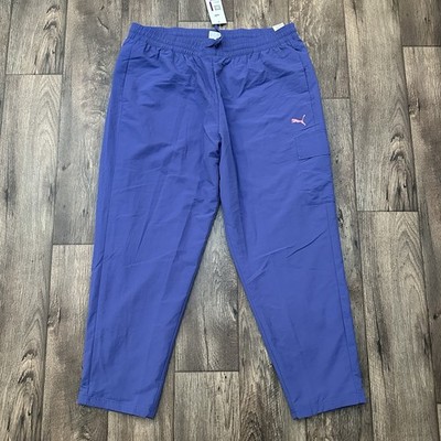 Puma 100% Nylon Cargo Pants Men s Size XXL Purple