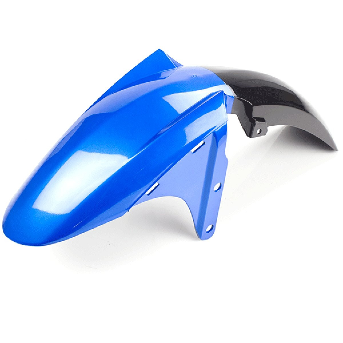 Motorcycle Front Mudguard Blue for ZS125-48F, ZS125-48F-E4 ABS Plastic MGF263