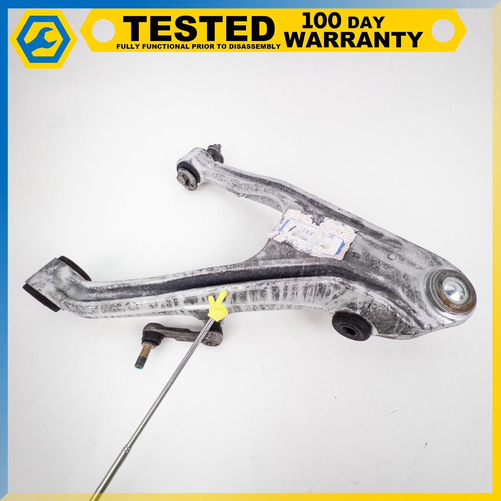05-13 CHEVROLET CORVETTE C6 XLR REAR LEFT SIDE LOWER SUSPENSION CONTROL ARM OEM