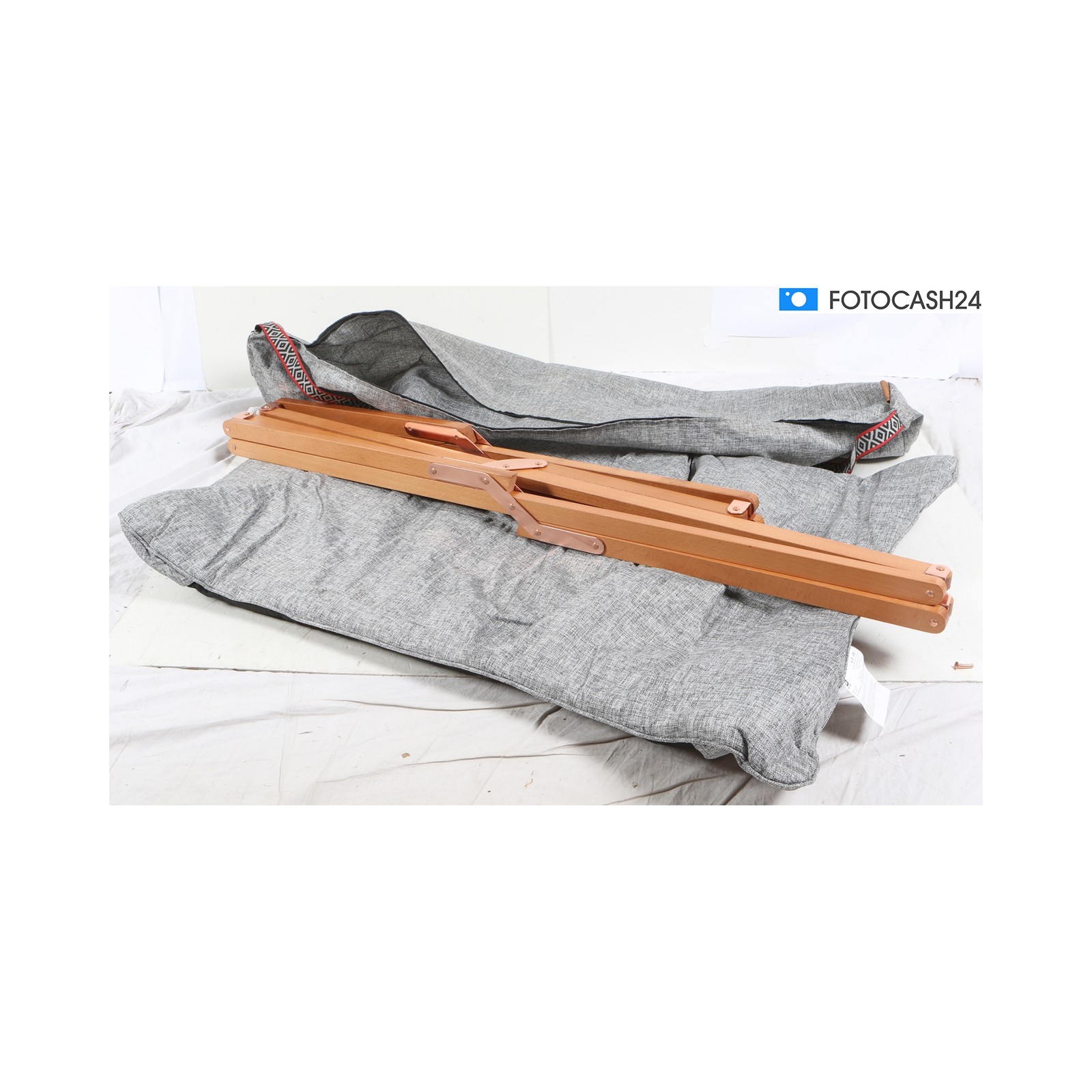 Bo-Camp Bloomsbury Camping Chair, Size L, Gray + Defect (285659)