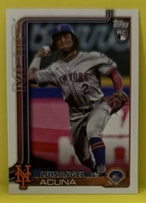2025 Topps Flagship Collection ~ Luisangel Acuna #CTC-6 Companion Card ~ Mets