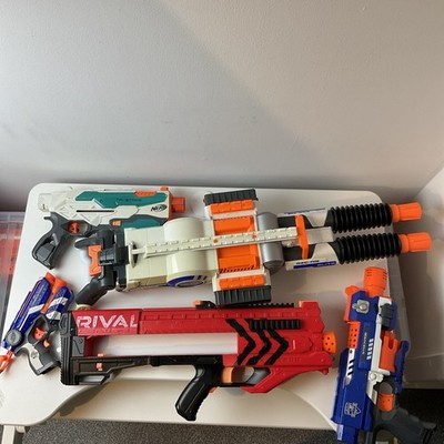 Großes Konvolut Nerf Blaster Rhino-fire, Rival, Stockade - Ersatzteile & Reparaturen Posten