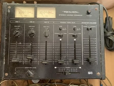 analog vintage realistic mixer