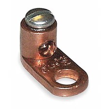 Blackburn L125bb Mechanical Lug, 1/0 Awg Max, 1 Conductor, 1 Hole, 21/64 In