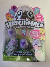 Hatchimals CollEGGtibles 4 Pack Bonus Egg Hatching Season 1