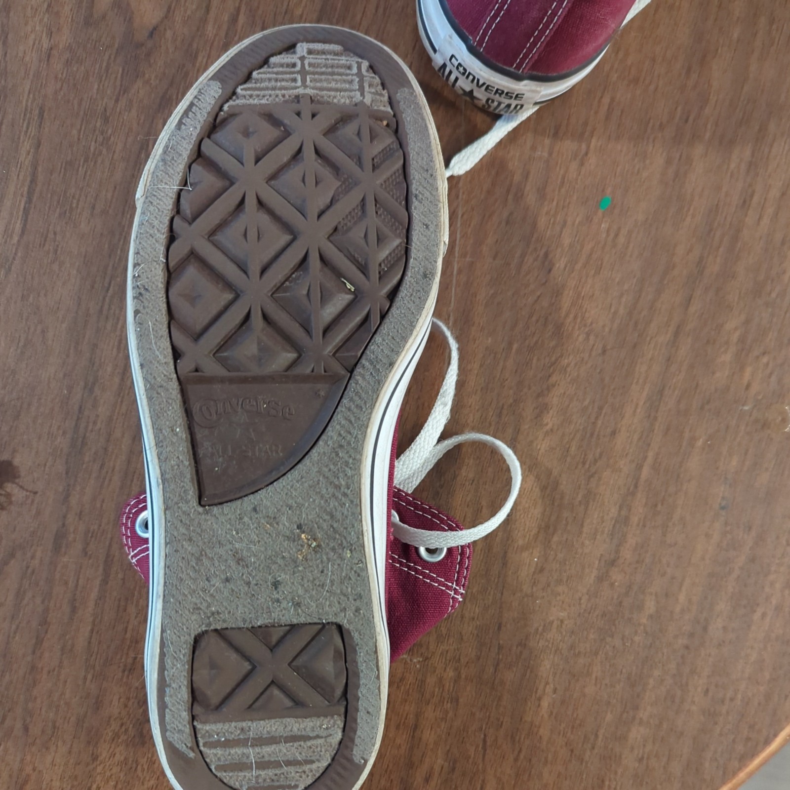 Maroon Converse - image 5