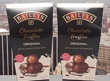 2 X Baileys Chocolate Truffle Original 135g Box Smooth Milk Chocolate with Cream