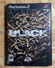 Black (Sony PlayStation 2, 2006) PS2 Complete with Manual Tested & Works