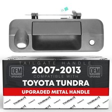 Tailgate Handle Assembly Replacement, Upgraded Metal - Compatible with 2007-2...