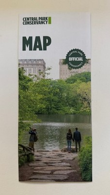 Official New York City Central Park Fold Out Map - Tourist Visitor Souvenir NYC