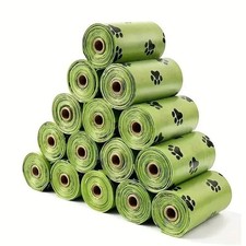 Pets N Bags Dog Poop Bags, Dog Waste Bags, Biodegradable Unscented Refill Rolls