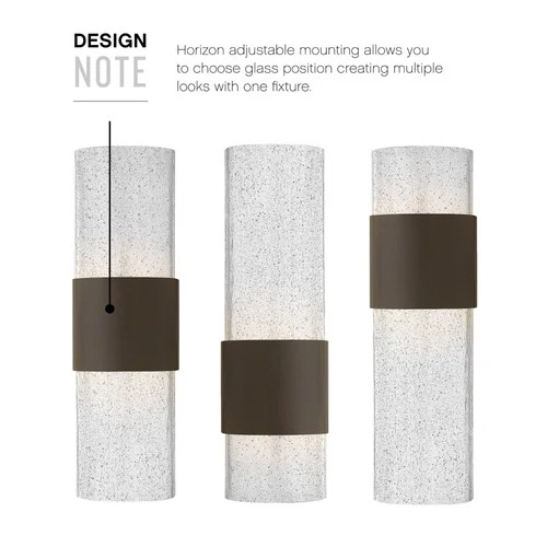 Hinkley Horizon LED 17" High Bronze Outdoor Wall Light - Picture 5 of 5