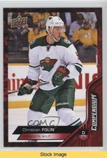 2016-17 Upper Deck Compendium Red Christian Folin #138 READ 0a4