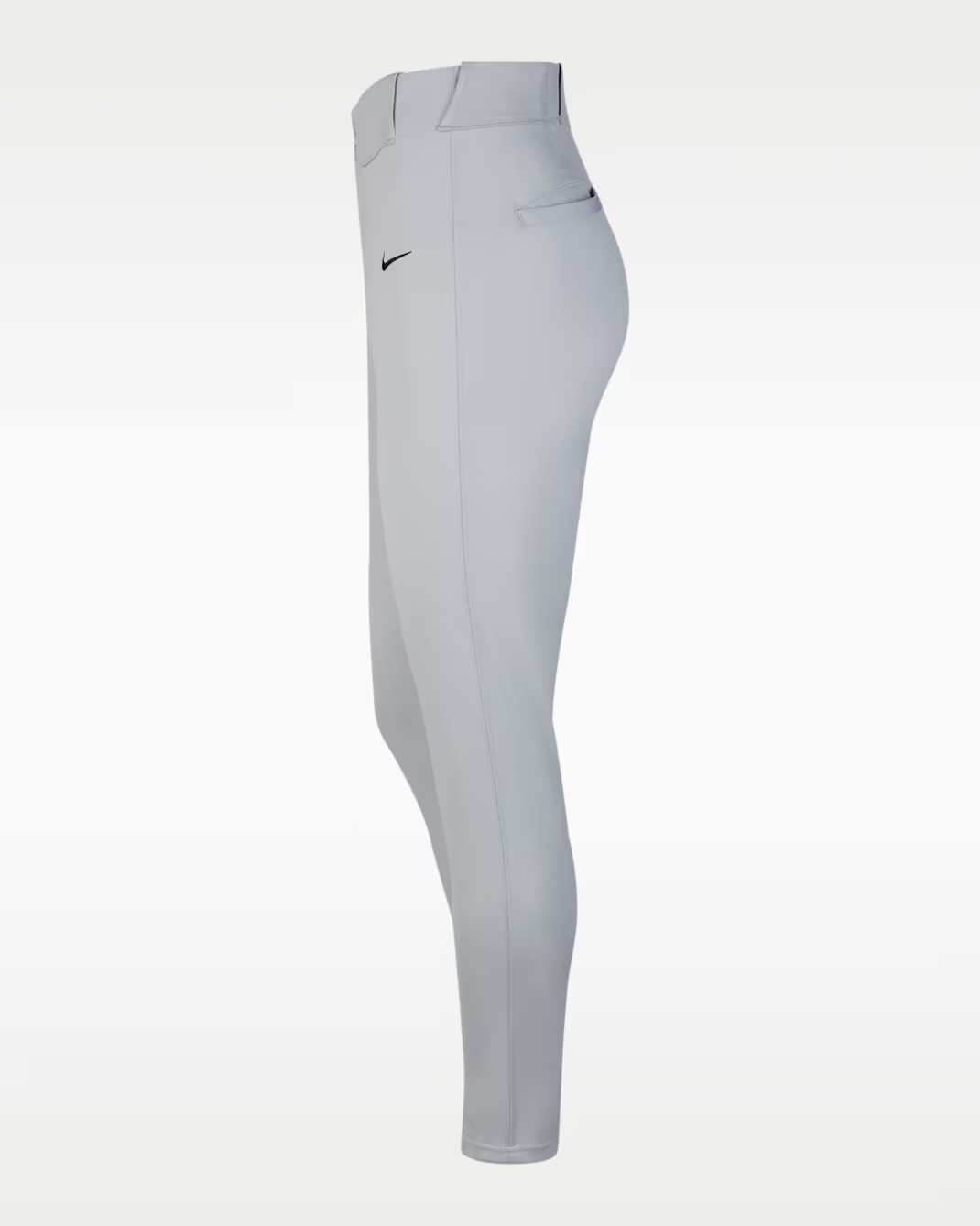 NIKE VAPOR SELECT BASEBALL PANTS GREY BQ6445-052 MENS SIZE LARGE NWT $40 thumbnail 2