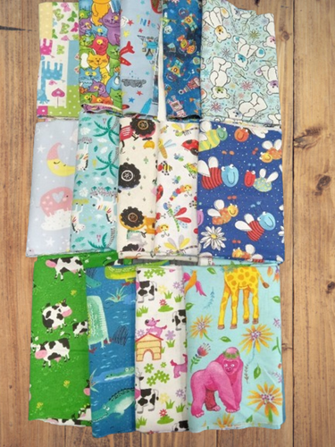 Oasis Flannel Flat Fold Assortment 25 Yard Bundle Flannel Fabric - Picture 2 of 2