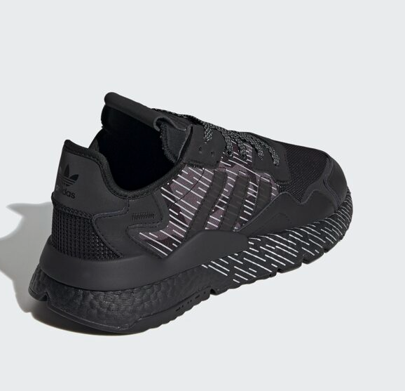 Size 6.5 - adidas Nite Jogger Core Black for sale online | eBay